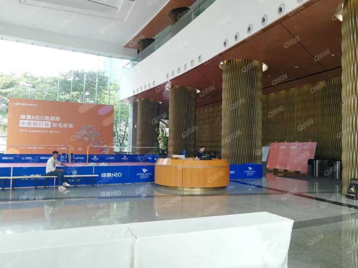 NEO企業大道，綠景廣場均價-255元/平