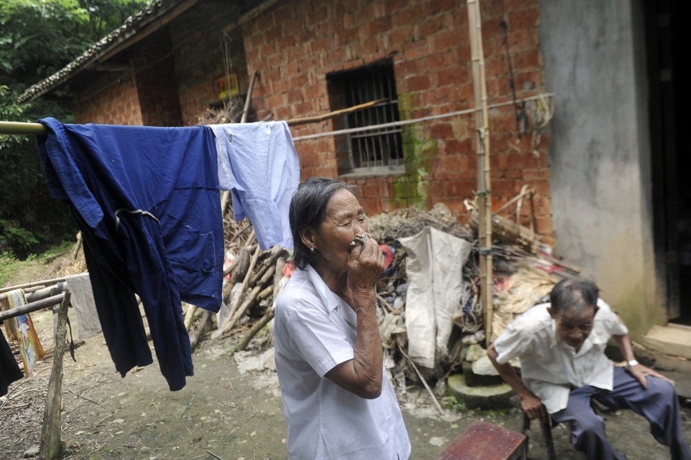 雙鳳開發區萬里社區居民趙大爺